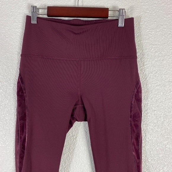 Lululemon Wunder Under High Rise Flocked 28'' SZ 6 - Picture 3 of 8